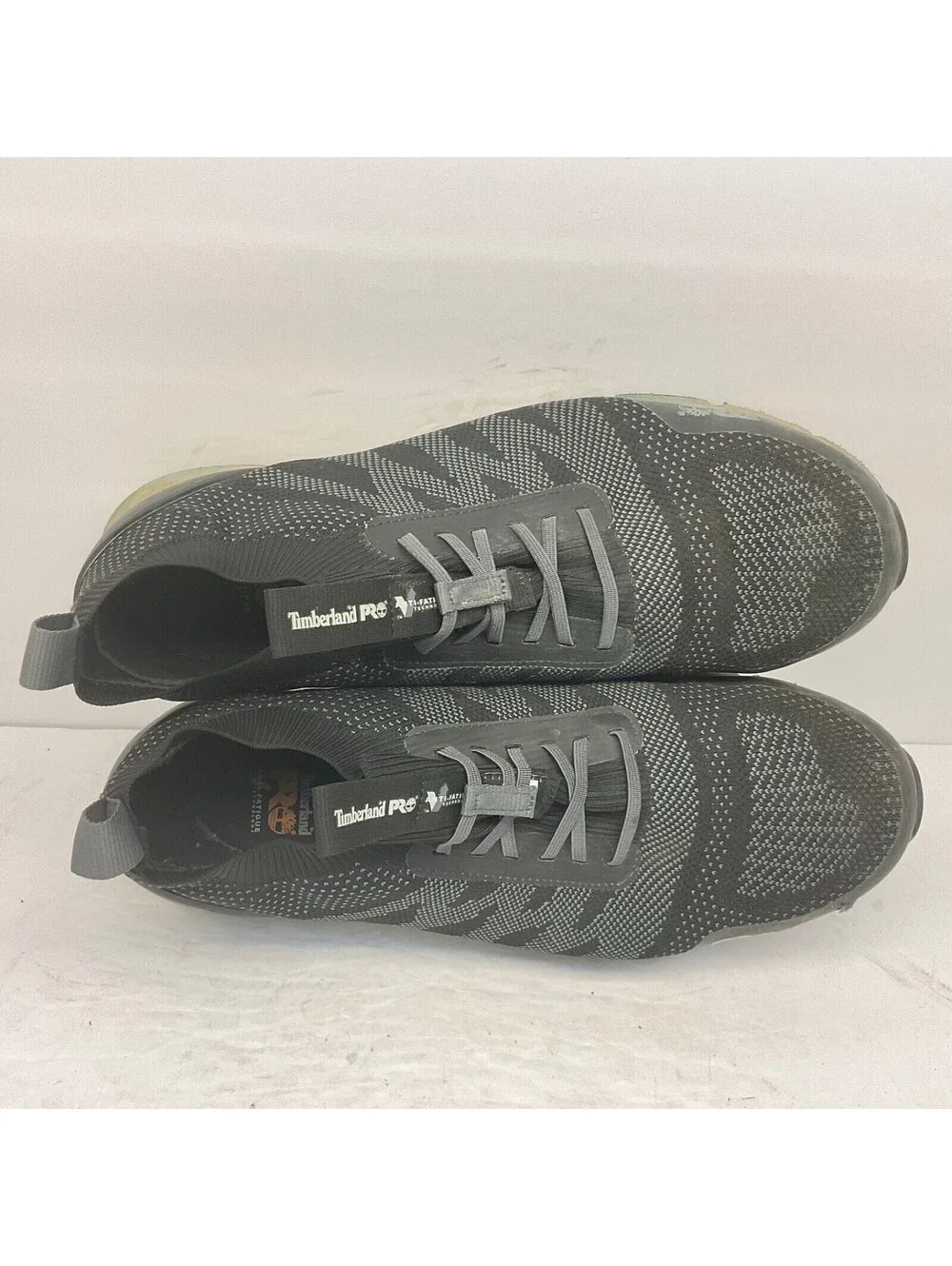 Timberland PRO A5V3Q Men's Radius CTCP Athletic Work Shoes Black Gray Size 12W